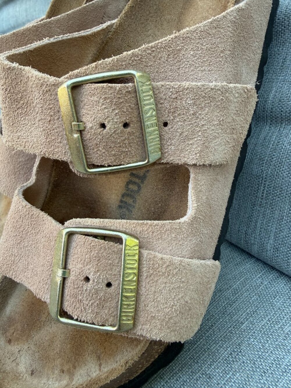 Womens Birkenstock Arizona Slide Sandal - Light Rose. Women's Size 39 - Picture 10 of 14